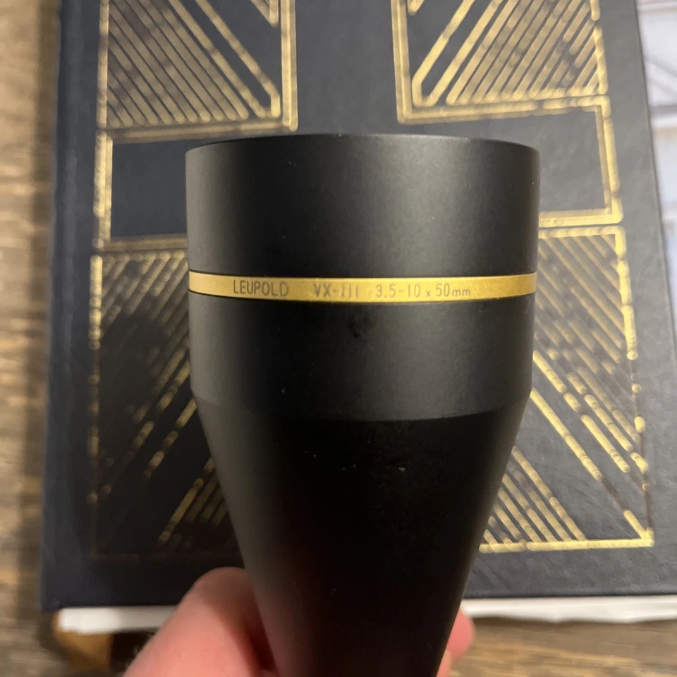 Leupold VX-III 3,5-10X50 мм с РЕДКОЙ немецкой прицельной сеткой. Б/у в отличном состоянии с коробкой - Изображение 2 из 4