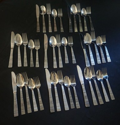 Cordoba by Cambridge Stainless Steel Place Setting (8 Place Settings Total)