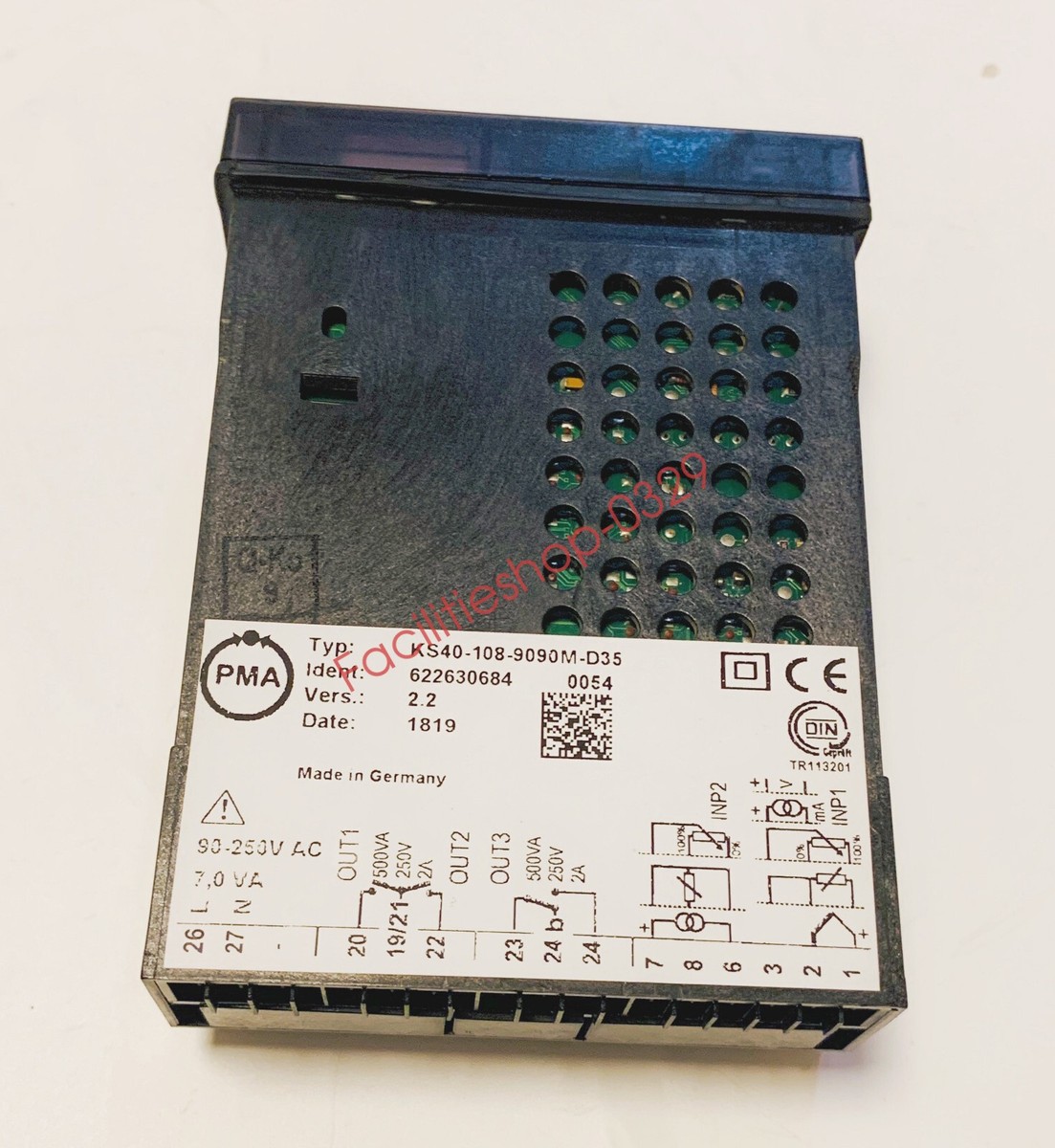 Weishaupt Ks40-108-9090m-d35 Temperature Controller