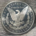 1881-s Morgan Silver Dollar Brilliant Uncirculated DMPL Reverse CARTWHEEL Obv.