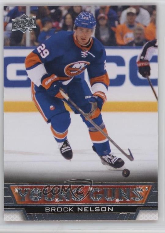 2013-14 Upper Deck Young Guns Brock Nelson #204 1w9