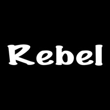 Rebel Decal Sticker White Die Cut Vinyl Rebel Decal Sticker White Die Cut Vinyl