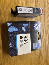 Image of 2 X HP934 Ink Cartridge (one without box but sealed)