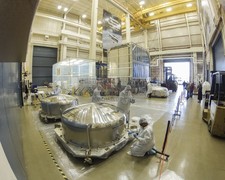 JAMES WEBB SPACE TELESCOPE MIRROR SEGMENTS NASA 2013 8X10 PHOTO