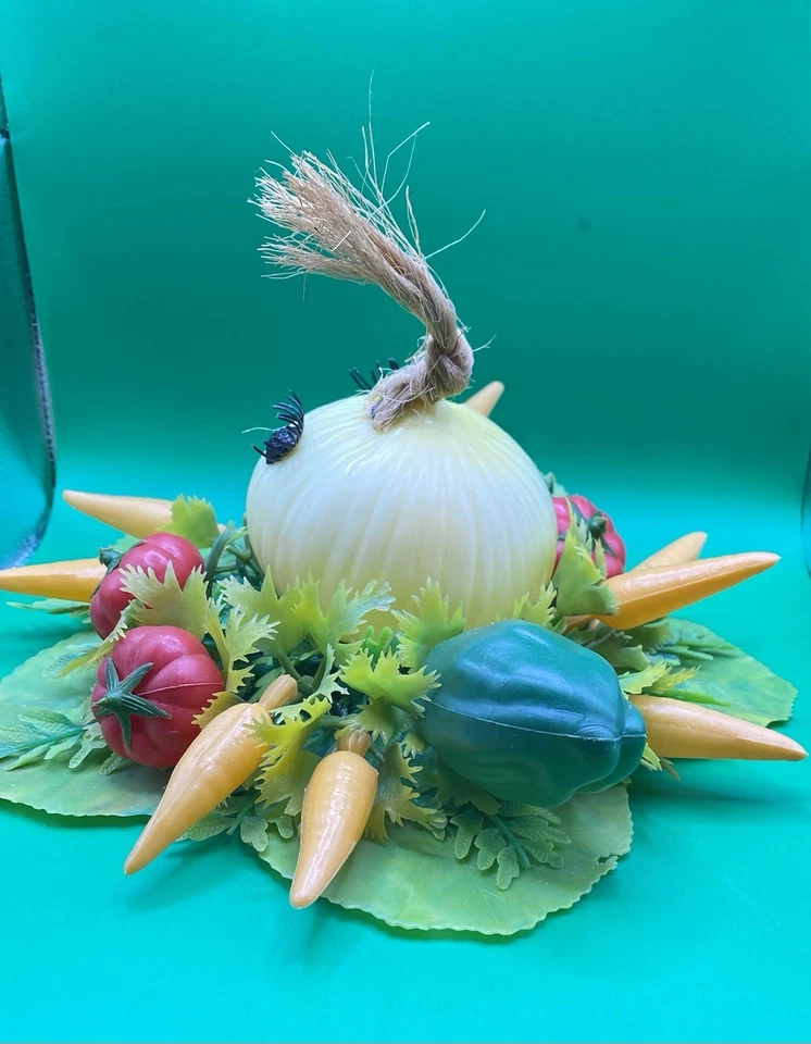 Arte de Pared VEGETAL Pestañas+Labios Antropomórficas KITSCHY Plástico De Colección Foto 4 de 4