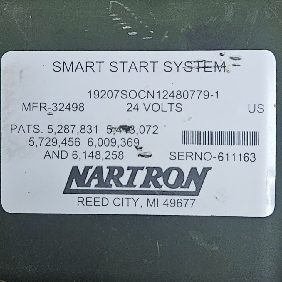 HUMVEE MFR32498 Nartron/KDS Smart Start System | eBay