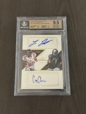 2016 Panini Prime Signatures Football Cards - Short Print Info Added 6