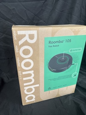 iRobot Roomba 105 Robot Vacuum LiDAR, Alexa, Strong Suction, Multi-Surface - NEW