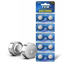 LR41 Button Batteries 10 Pack AG3 392 384 192 L736 1.5V Alkaline Battery