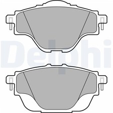 Delphi Bremsbeläge hinten für Citroen DS Opel Peugeot