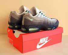 Gr. 46 Nike wmns Air Max 95 Big Bubble, Black / White / Medium Grey / Fresh Mint