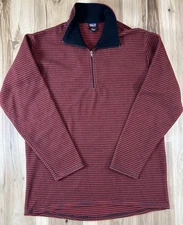 Patagonia Pullover Sweater Men’s Capilene Baselayer Quarter Zip Jacket Large