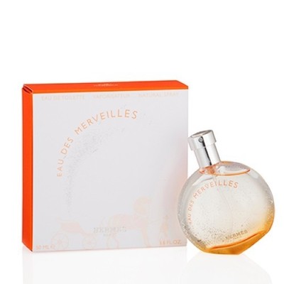 Hermes Eau des Merveilles EDT 1.6 oz 50ml Women?s Spray Authentic New In Box