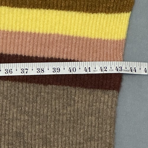 Boho Southwest Women Poncho Sweater M Blanket Stripe Chunky Knit Western Cowgirl - Bild 7 von 13