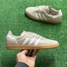 Adidas Samba OG Beige Cloud White Gum Mens JR0883 NEW Multi Sz