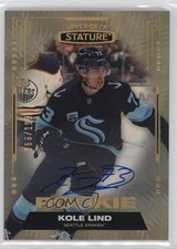 2021-22 Upper Deck Stature Rookies Auto 66/199 Kole Lind #152 Auto 16i3