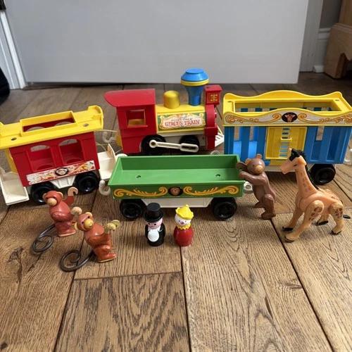 Vintage Fisher Price 991 Circus Train