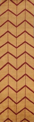 Moroccan Trellis Oriental Runner Rug 3x10 Modern Style Hand-knotted Wool Carpet