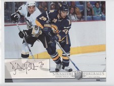 2006-07 Upper Deck Be A Player Portraits Signature Daniel Paille #SP-DP Auto 0a4