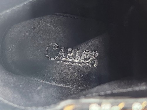Carlos Santana Gatlin Damen-Stiefeletten Blumenstickerei schwarz Satin 8,5 M - Bild 17 von 17