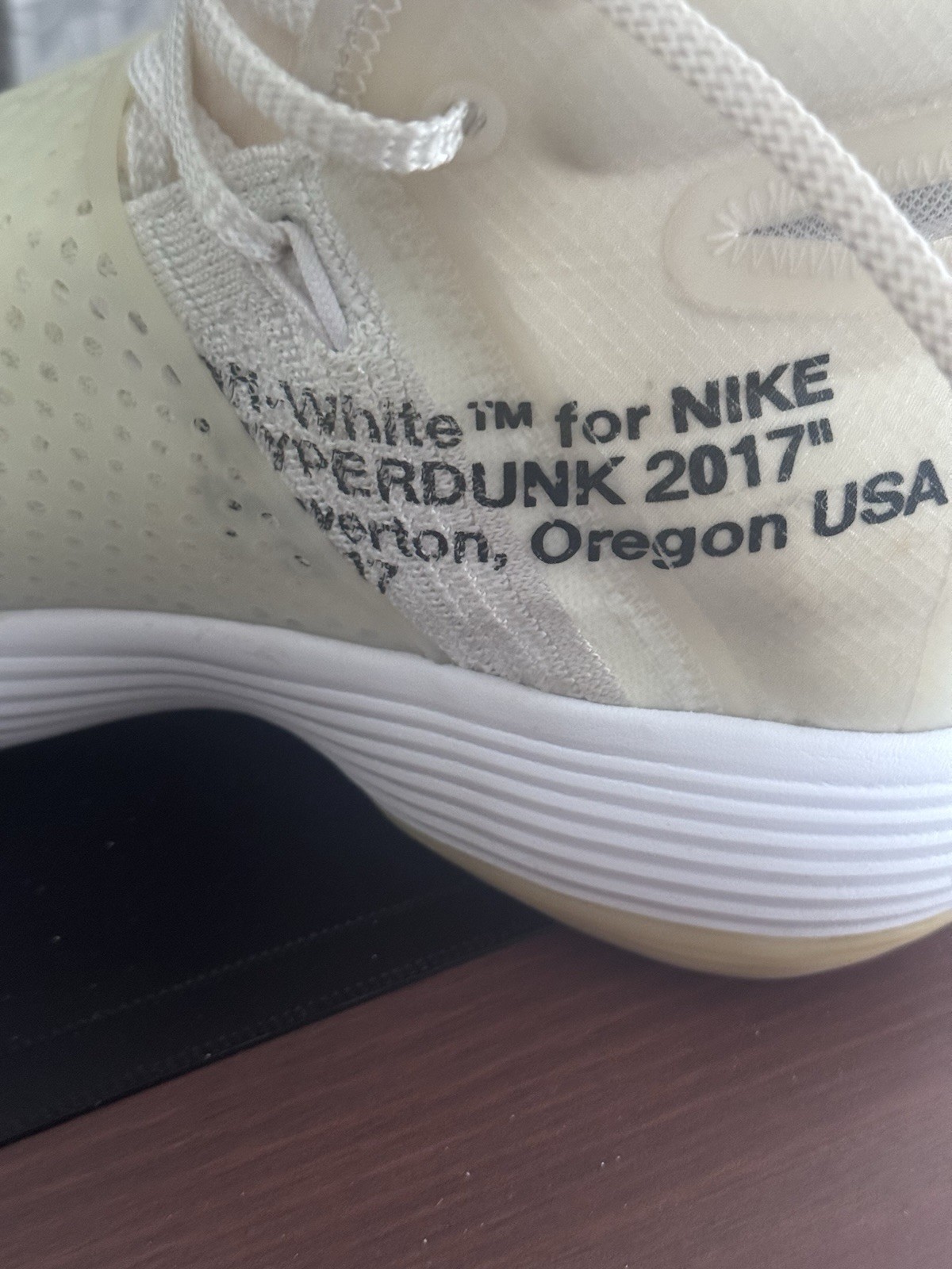 Nike React OFF-WHITE Flyknit Hyperdunk 2017 Train… - image 15