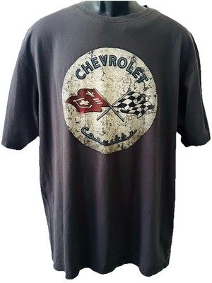 Out of Bounds CHEVROLET Men s Gray T Shirt ~ Size XL