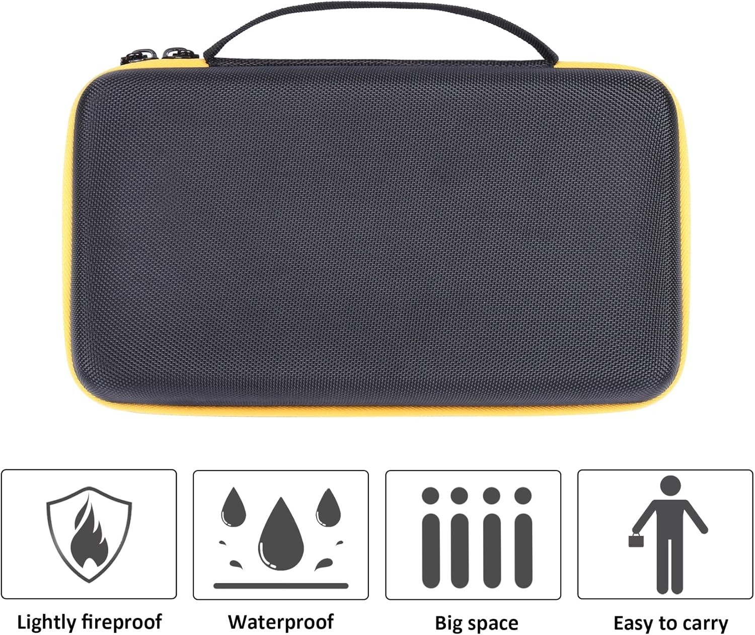 Case Compatible with DEWALT 8V MAX Cordless Screwdriver Kit DCF682N1, Gyroscopic