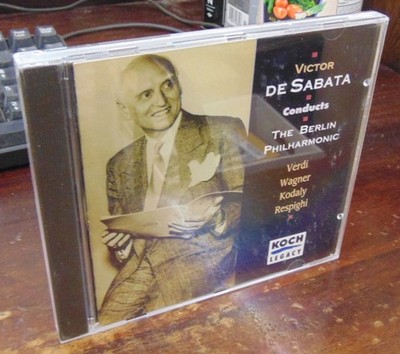 De SABATA conducts Verdi, Wagner, et al / Koch legacy 3-7126-2 H1 / NM/EX '91 CD