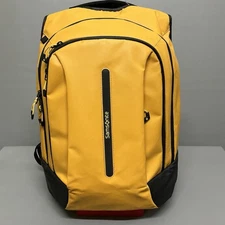 Samsonite ECODIVER Laptop 17.3" Backpack L Yellow Trolly Sleeve Water Resistant