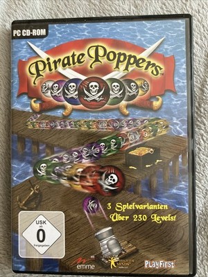 PC Spiel Pirate Poppers Puzzle, Arcade Und Abenteuerspiel. USK 0 Jahre.