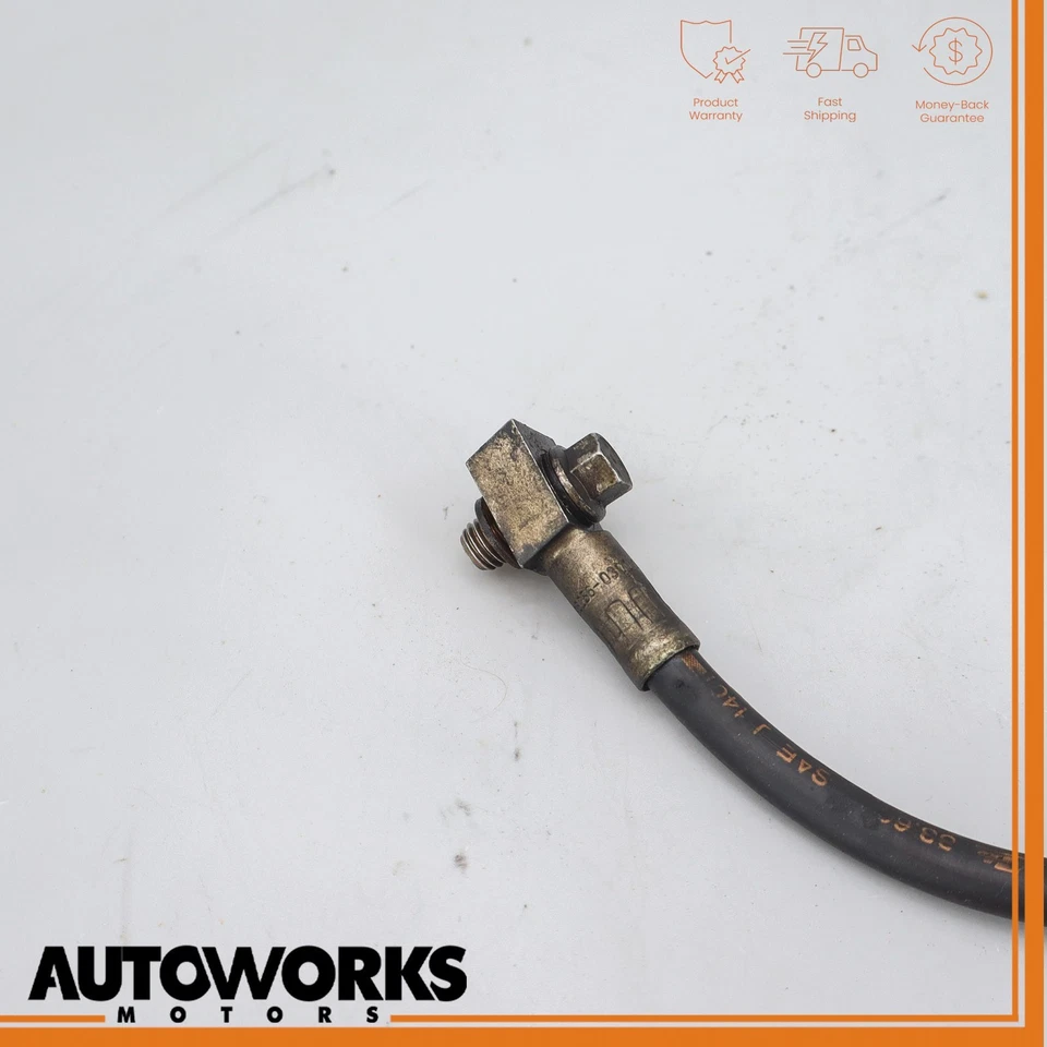 97-03 Jaguar XK8 XKR X100 línea de manguera de freno hidráulico trasera izquierda o derecha OEM Foto 2 de 4