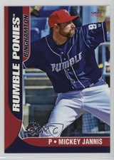 2018 Choice Binghamton Rumble Ponies Mickey Jannis #07 0g0
