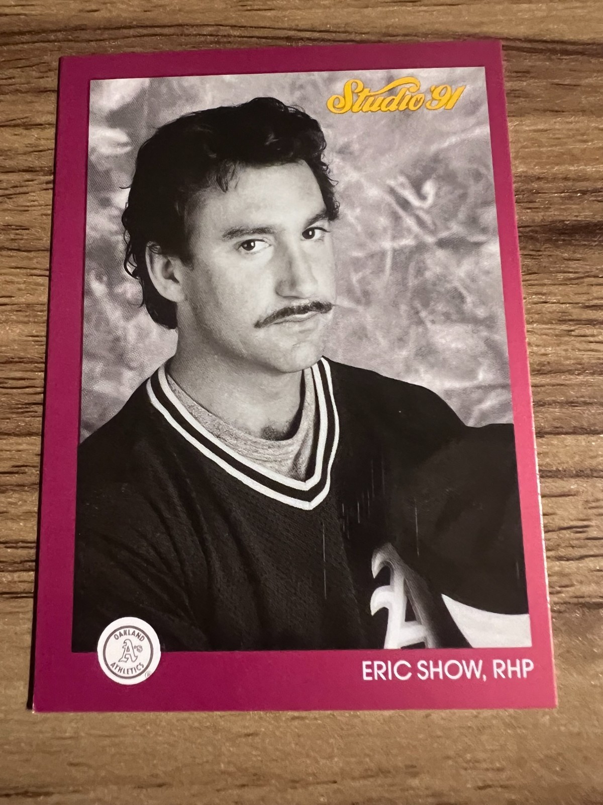 1991 Studio - Eric Show #108-Oakland A's