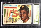 1956 TOPPS ROBERTO CLEMENTE BASEBALL CARD #33 *NO CREASES* *CENTERED* MBA 3 VG