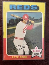 1975 TOPPS #320 PETE ROSE REDS  CINCINATTI