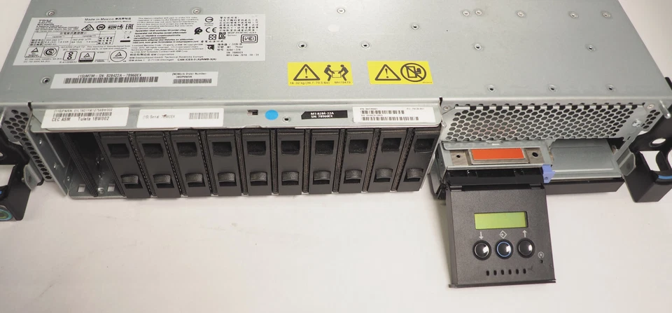 IBM 8284-22A Power8 S822 1x 93ZZ 12 Core 3.52GHz CPU 4x32GB RAM Server NO HDD - Image 2 of 4