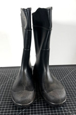 SERVUS Work Boots Black Rubber ASTM F2892-18 EH/18822 Mens Size 10 womens 12