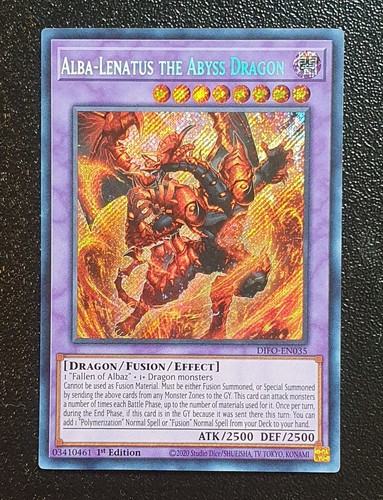 Yugioh Dimension Force DIFO Secret Rare 1st Edition MINT - Bild 8 von 11