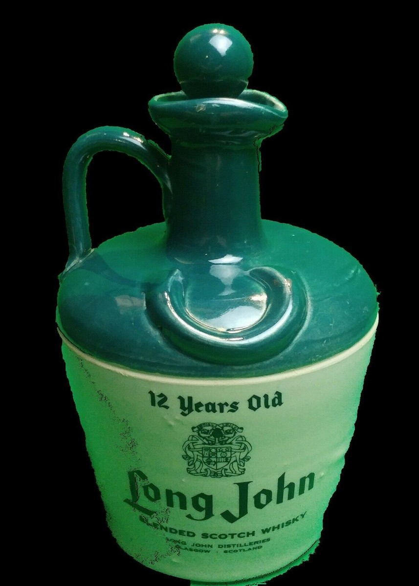 Long John Blended Scotch Whiskey Jug Empty 12 year old | eBay