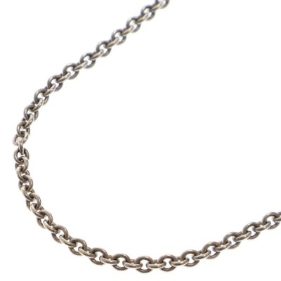 CHROME HEARTS NE CHAIN 18 NECKLACE SILVER 18inch Used 
