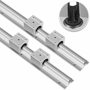1 set SBR12 12mm 300mm Fully Supported Linear Rail with SBR12UU Block Bearing