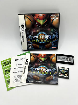 Metroid Prime Pinball - Nintendo DS incl. Rumble Pak - US Version - CiB -Händle