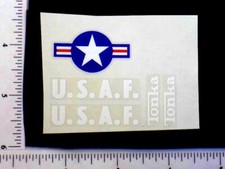 Tonka US Air Force Jeep/Truck Stickers TK-067