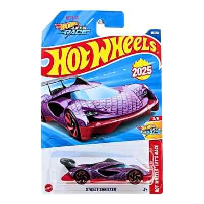 Hot Wheels Street Shrieker Hot Wheels' Let's Race 2025 Purple