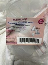 MayMom 24mm Wide-Mouth Flange With Valve, Membrane S012W-F24VM