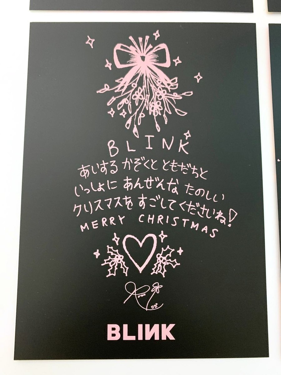 K-POP・アジア Blackpink Christmas Card Amazon.com : BPTG BLACKPINK THE GAME PHOTOCARD COLLECTION
