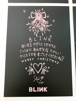K-POP・アジア Blackpink Christmas Card BlackPink - 