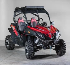 TERRARIDER CF MOTO ZFORCE HALF UTV WINDSHIELD - AR 3/16"
