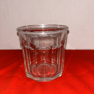 Luminarc French Bar Glass  14 Ounce Vintage 10 Panel 