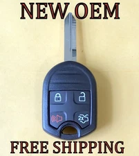 NEW OEM FORD 80 BIT SA KEYLESS REMOTE HEAD COMBO RHK FOB TRANSMITTER 164-R8073 